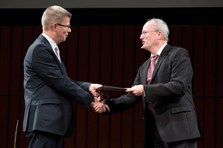 Professor Hans Nørgaard Hansen "Årets ph.d. vejleder"